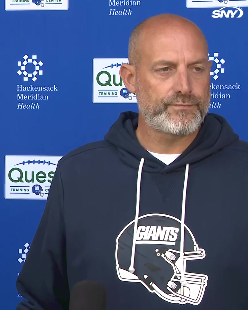 Matt Nagy talks about what will change for the Giants with Jameis Winston at QB instead of Jaxson Dart