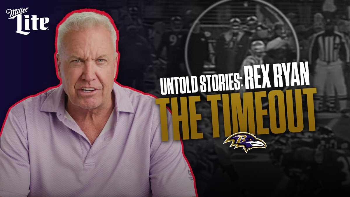 The Timeout, as told by Rex Ryan Untold Stories | Miller Lite
