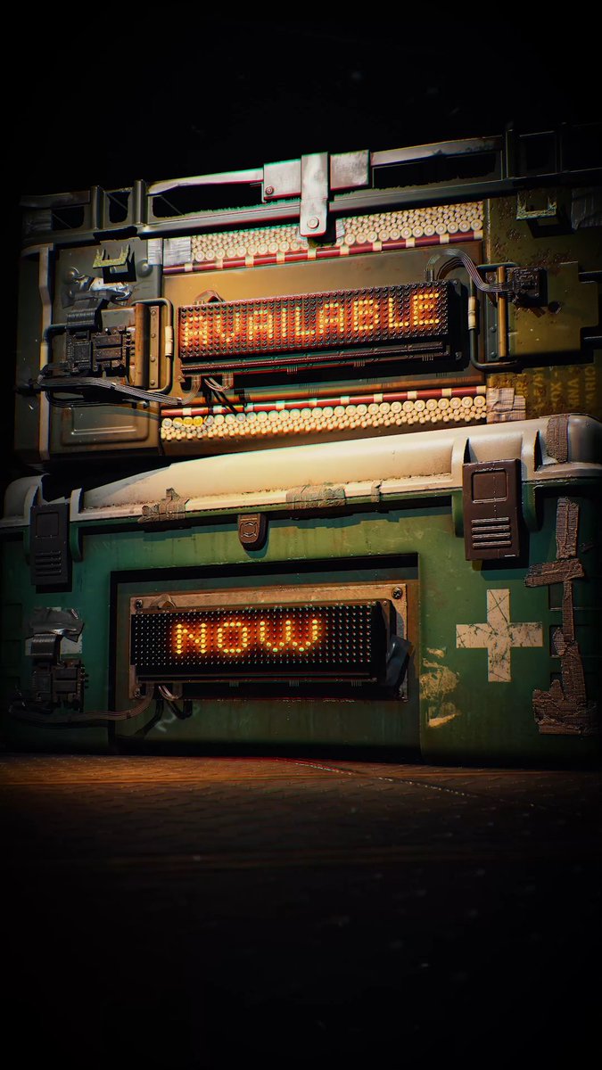 16 boxes. 16 designs. One seriously organised base. Storage Box Pack - Now available via the in-game store and platform stores.