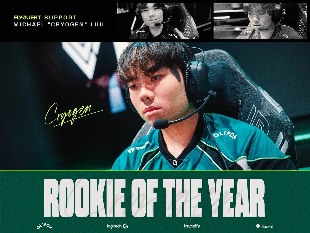 From Tier 3 to collegiate to now the big stage, he's shown NA talent is still here. Congratulations, Michael Luu, on Rookie of the Year!