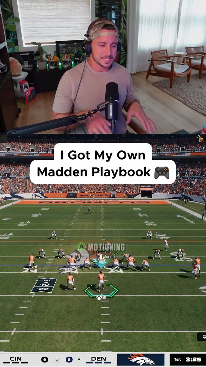 I got my OWN Playbook in #Madden27! (and you can use it too 👀)