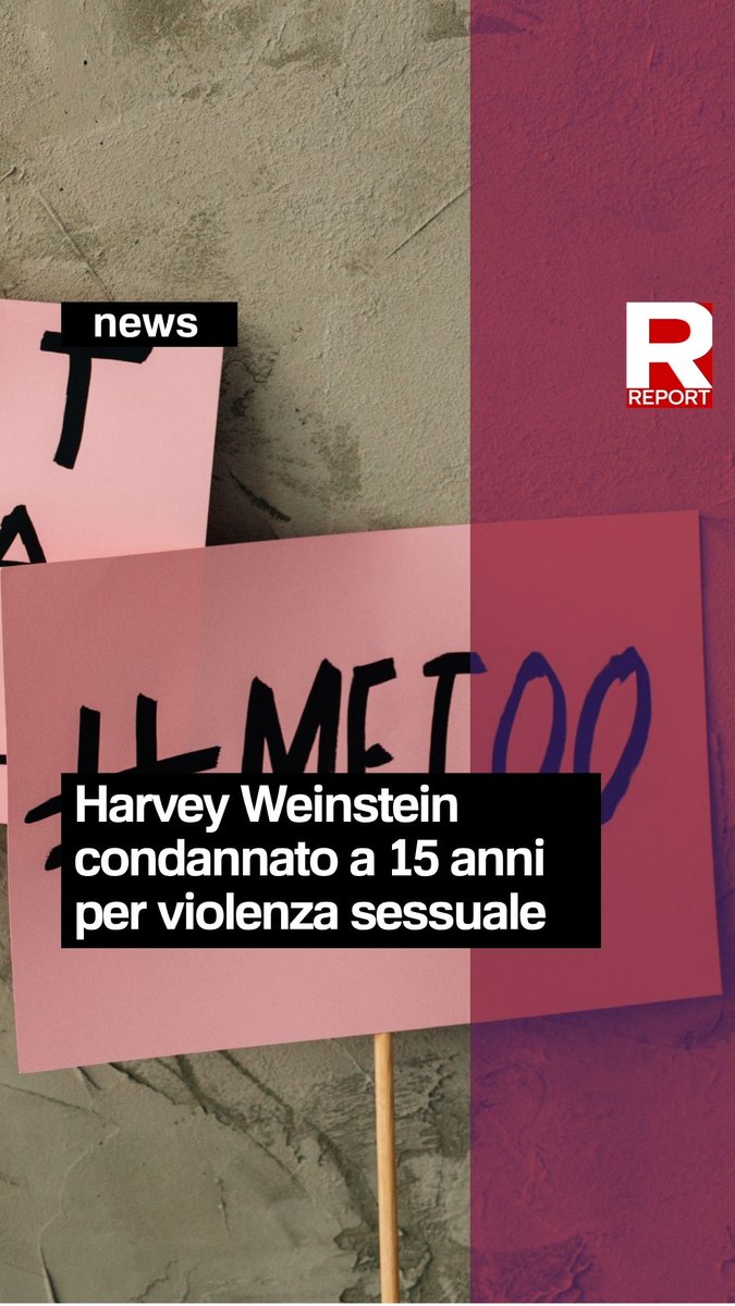 L'ex produttore cinematografico statunitense accusato di stupro e molestie sessuali, Harvey Weistein, è stato condannato a 15 anni di carcere per violenza sessuale. Sacha Biazzo aveva intervistato Ambra Gutierrez, la modella italiana finita nelle sue grinfie