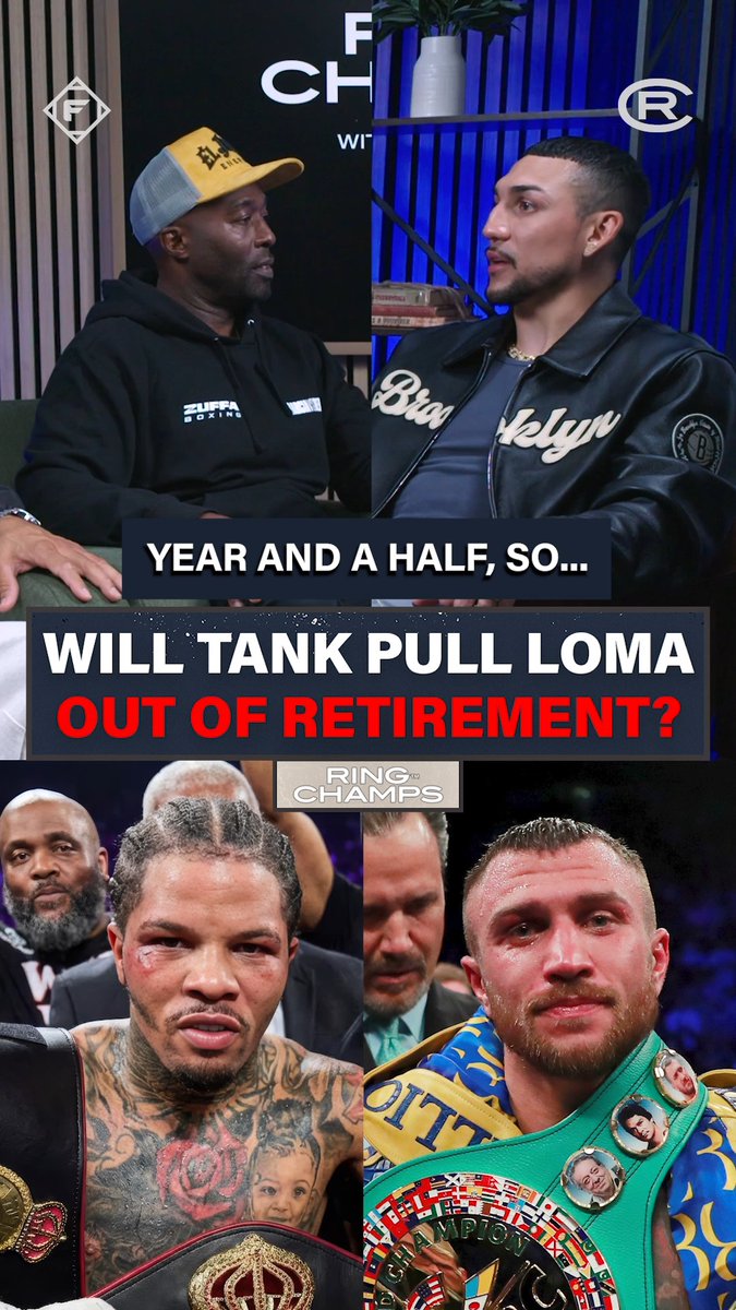 Teofimo Lopez is putting Gervonta Davis' layoff in the same conversation as Floyd Mayweather's two years off 😳 Teo thinks Tank has been just as calculated during his time away from the ring... and the best is still yet to come 👀 Full Episode out NOW on the RING CHAMPS YouTube!