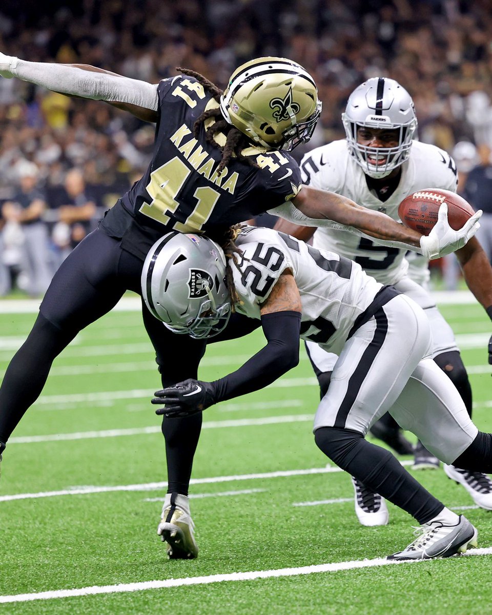 A hat trick of TDs for AK in 2022 💫 📺 #LVvsNO 9/27 on CBS