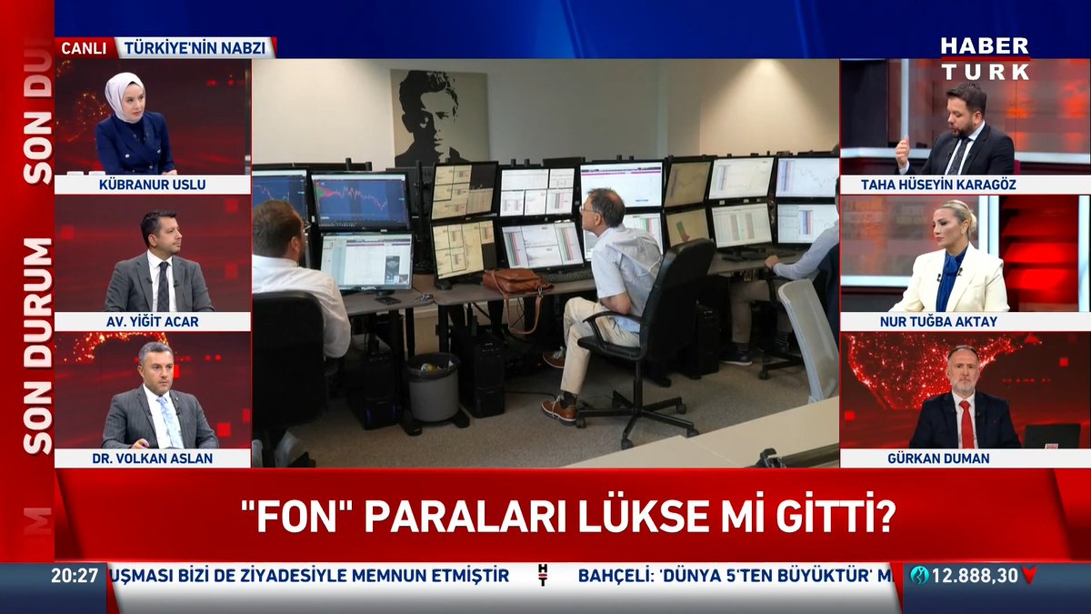📌"Fon" paraları lükse mi gitti? Gazeteci Taha Hüseyin Karagöz #TürkiyeninNabzı’nda değerlendirdi.
