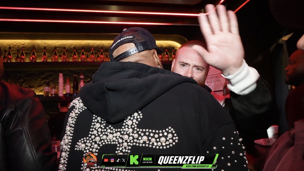So apparently Queenzflip Grabbed Rory by his neck and had to be pulled off of him by Ish &amp; Emanny. Security confirms by saying “As long as you do it on the low key IDC”. Also Flip was apologetic for his actions