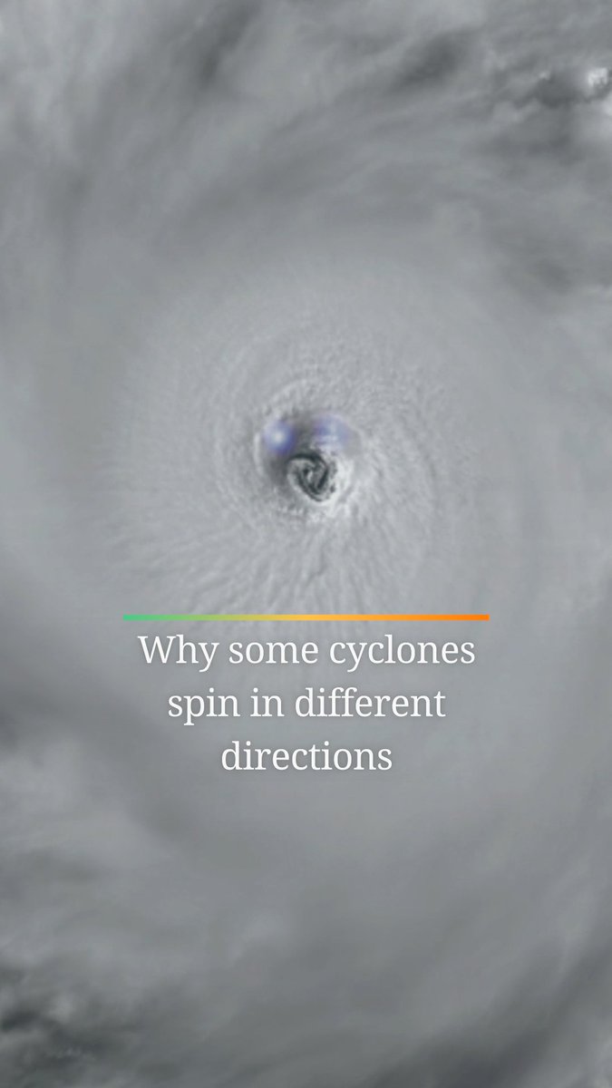 Have you ever noticed that Atlantic hurricanes spin in the opposite direction of cyclones near Australia? Let’s find out why.