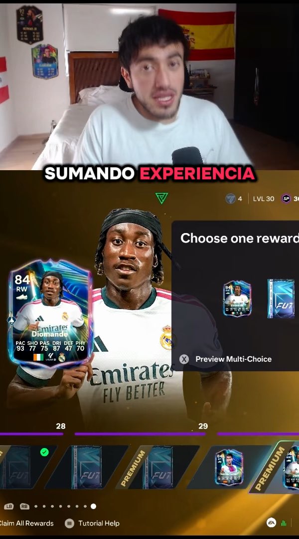 Cómo es que hay gente que ya tiene a Diomande OTW en #FC27 ?!