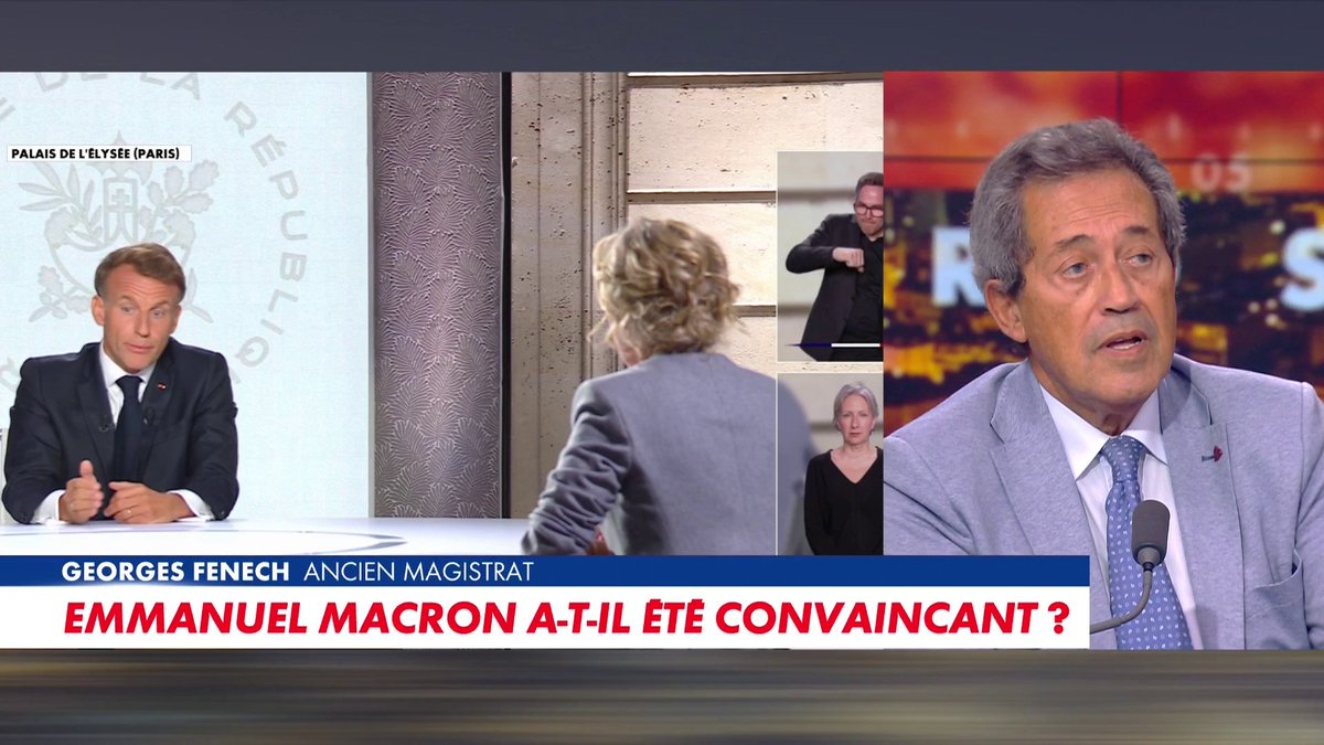 Georges Fenech : «Les propos d’Emmanuel Macron sur la dissolution, c’est la seule information importante de ce soir», dans #HDPros2 Toute l'info est à retrouver sur