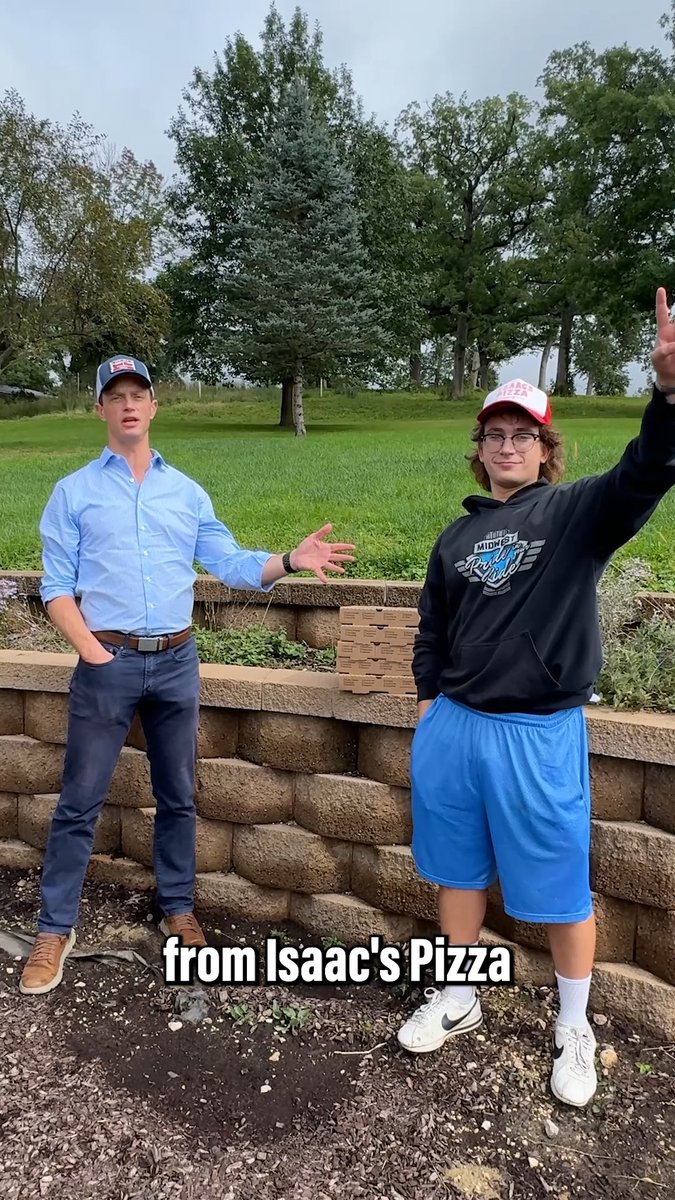 Pizza review time: Isaac’s Pizza - Cedar Rapids Isaac is an Iowa grad who started a pizza business from his garage. Now, you can catch him in Hiawatha every Sunday, West Liberty every Wednesday and at the downtown Cedar Rapids Market. 10/10 pizza.