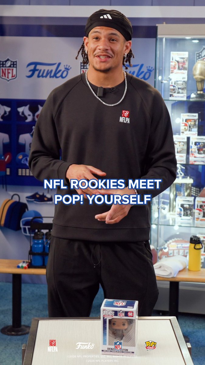 New season. New rookies. Same love for the game. 🏈 We caught up with this year’s NFL rookies to surprise them with Pop! Yourself figures. Now it’s your turn. Rep your squad and POP! Yourself in your team’s gear at #NFL #PopYourself
