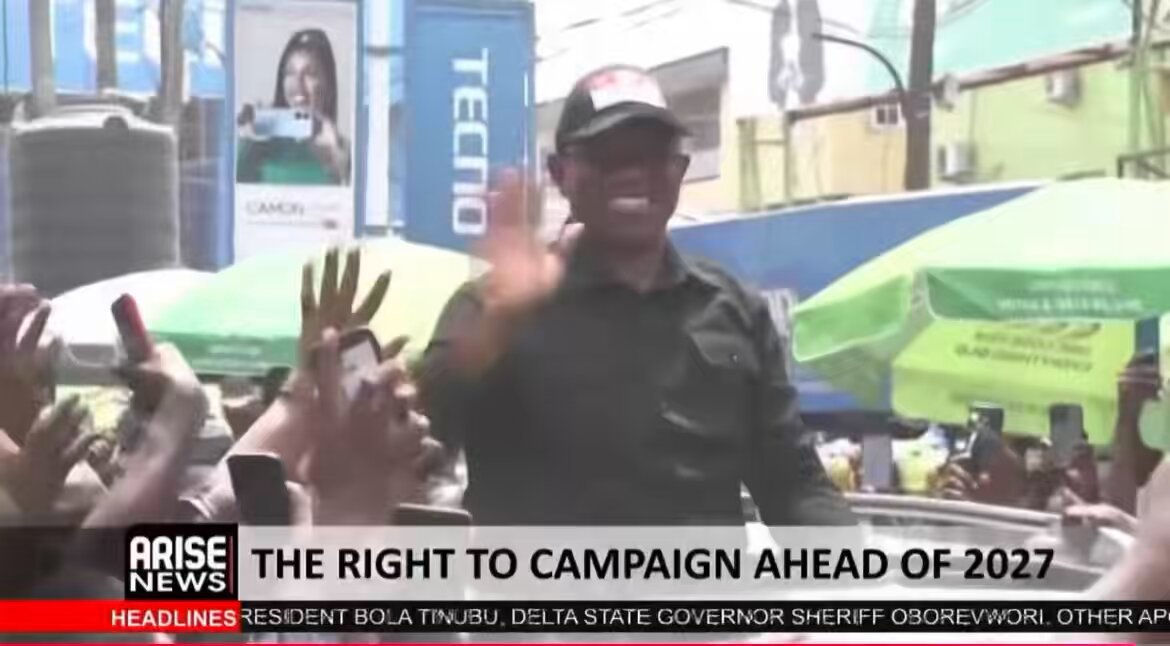 "If I become the president of Nigeria today and anyone is found rigging an election even if by one vote, that person would be jailed" — Peter Obi, NDC presidential candidate