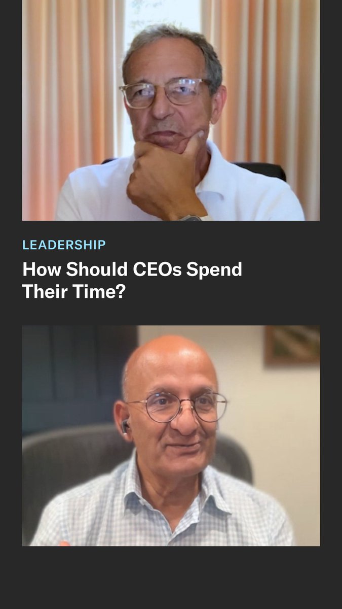 The demands on a CEO’s time can be endless. As the former CEO of Disney, Robert Iger had a simple test for deciding what deserved his attention: Will my involvement make a difference? He prioritized the responsibilities only he could handle, major decisions affecting the business or its brand, and work where he could add unique value. Everything else was a candidate for delegation. Iger shares more lessons from leading Disney in a conversation with Nitin Nohria, former dean of Harvard Business School, including how he approached high-stakes decisions, creative excellence, and the pressures of running an iconic company. Watch the full interview: