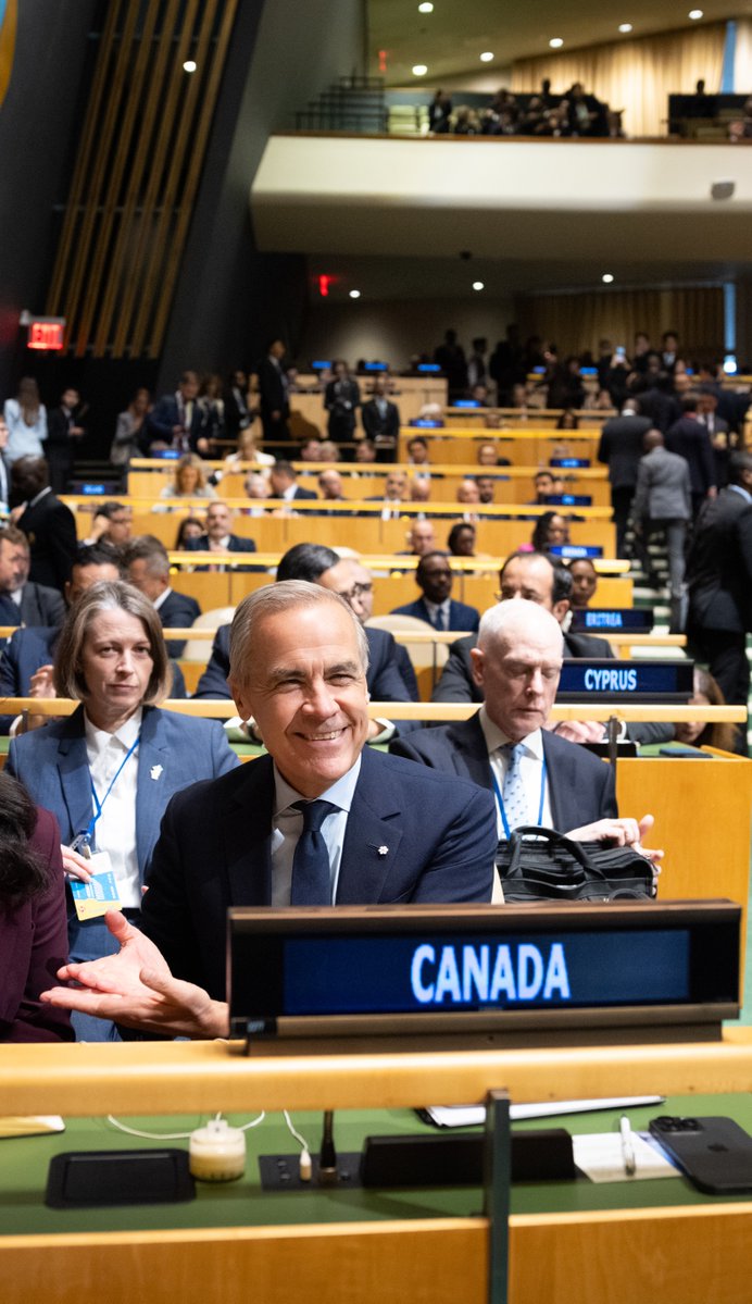 This week at the United Nations General Assembly, Canada continued to work with partners to advance and to deliver for our citizens the dignity, peace, sustainability, and prosperity that they deserve.