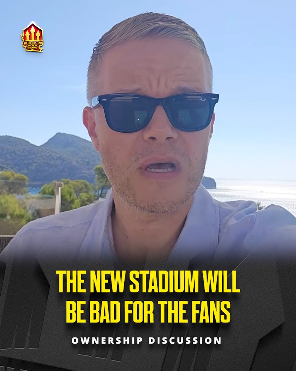 "I DON'T want a new stadium!" ๐๏ธ Do you agree? ๐ #mufc