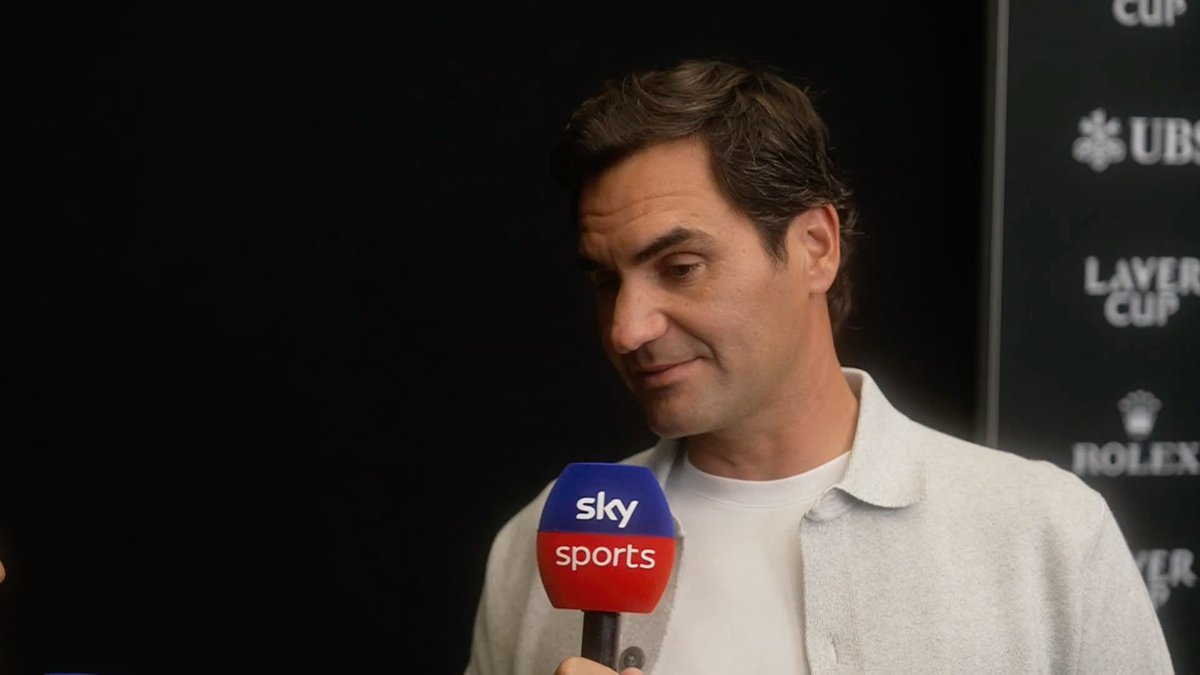 "I'm trying to stay connected with it" 🗣️ Roger Federer on his ambition to stay in touch with the game of tennis at the Laver Cup 🎾