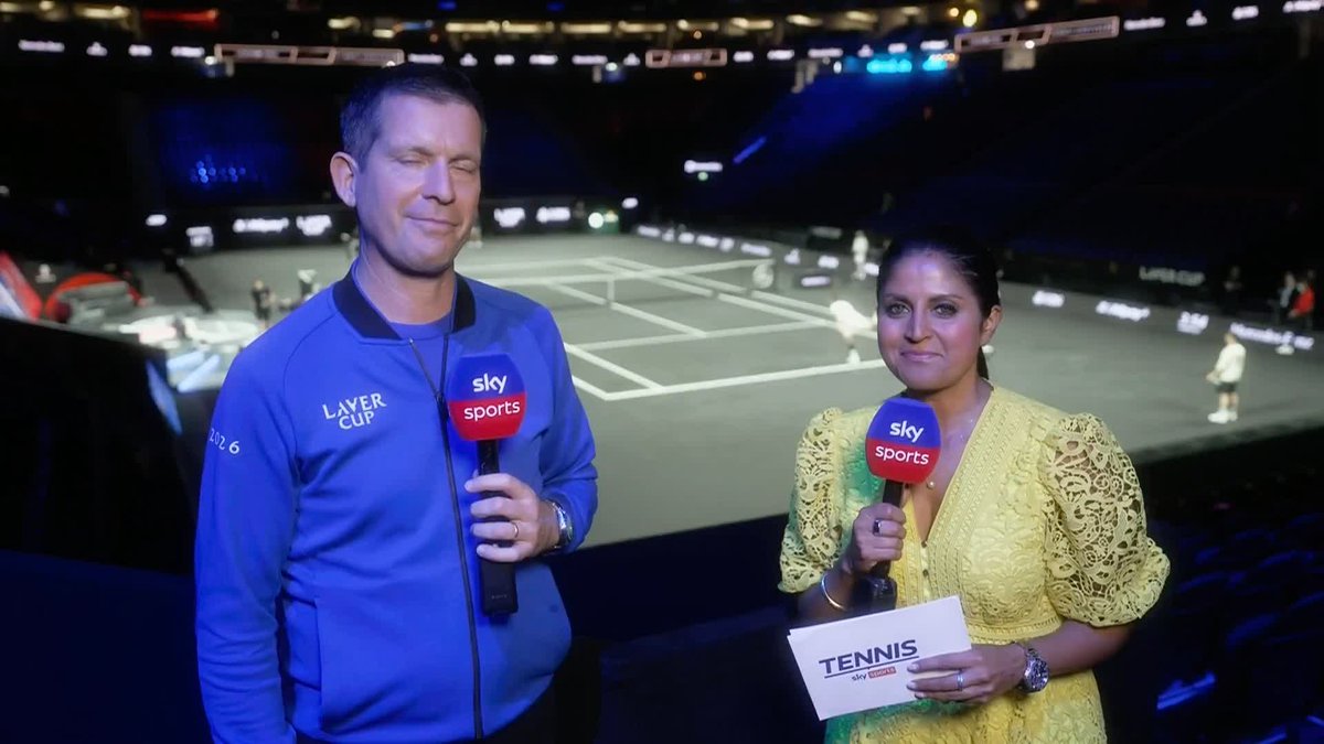 "The matches are absolutely incredible" 💭 Vice-Captain of Team Europe Tim Henman explains Europe's plans and preparations for this years Laver Cup 🎾