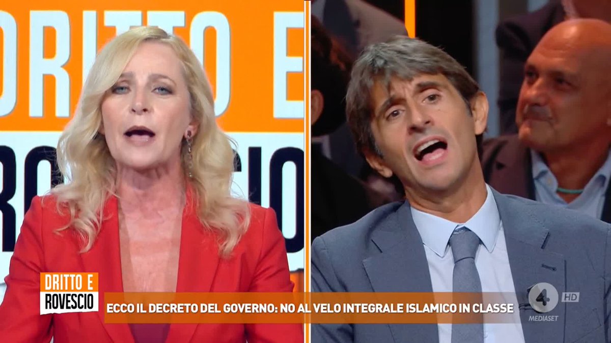 "È un governo che ci vuole riportare agli anni '50 con la gonna lunga!" Luisella Costamagna a #drittoerovescio