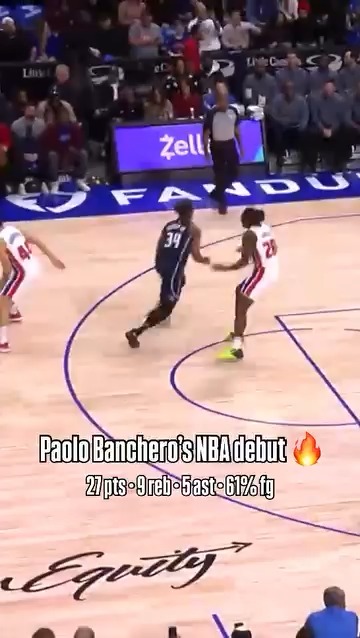 first 25/5/5 debut since LeBron James