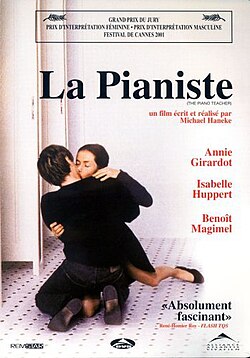 🎬 Judul: The Piano Teacher 👻 Genre: Drama psikologis erotis 📅 Rilis: 05 September 2001 ⏱️ Durasi: 131 menit ⭐️ Pemain: Isabelle Huppert, Benoît Magimel #KSPLAY88