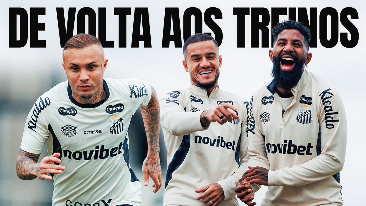 De volta aos treinos no CT Rei Pelé! 🎥🐳