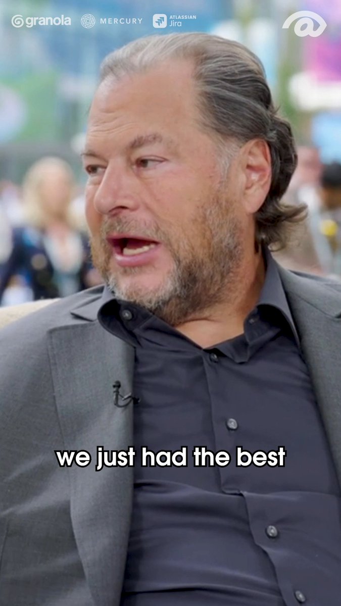 “SaaSpocalypse nonsense.” 👀 Marc Benioff joins @AlexEHeath to talk about building a responsible company and why the next generation of enterprise software will look radically different Watch the full conversation: