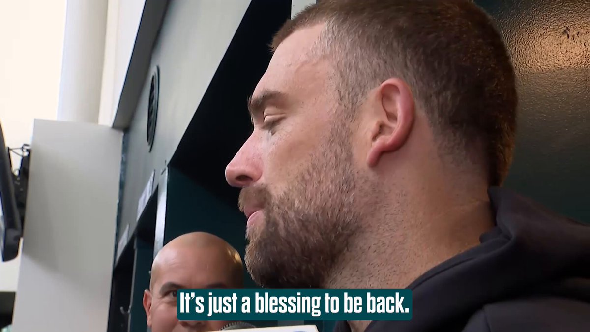 "This is the place that I've always called home" - Zach Ertz
