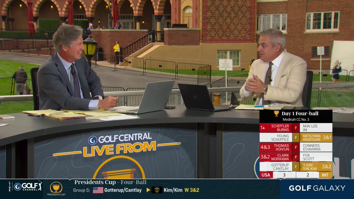 "Best player in the world, but not the best team player ... I'm not intimidated playing Scottie in match play compared to what I am in 72-hole events!" Agree with Paul McGinley?