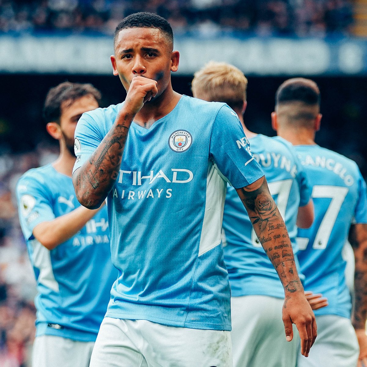 Chelsea 0-1 #ManCity, five years ago today. ✔️ ⚽️ [53'] Gabriel Jesus