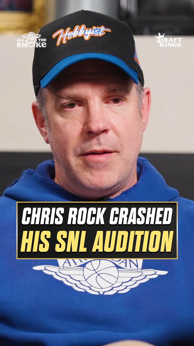 Chris Rock crashed Jason Sudeikis' SNL audition 👀 Just when he thought his big break was cooked, Chris gave him advice that's stayed with him ever since 🔥