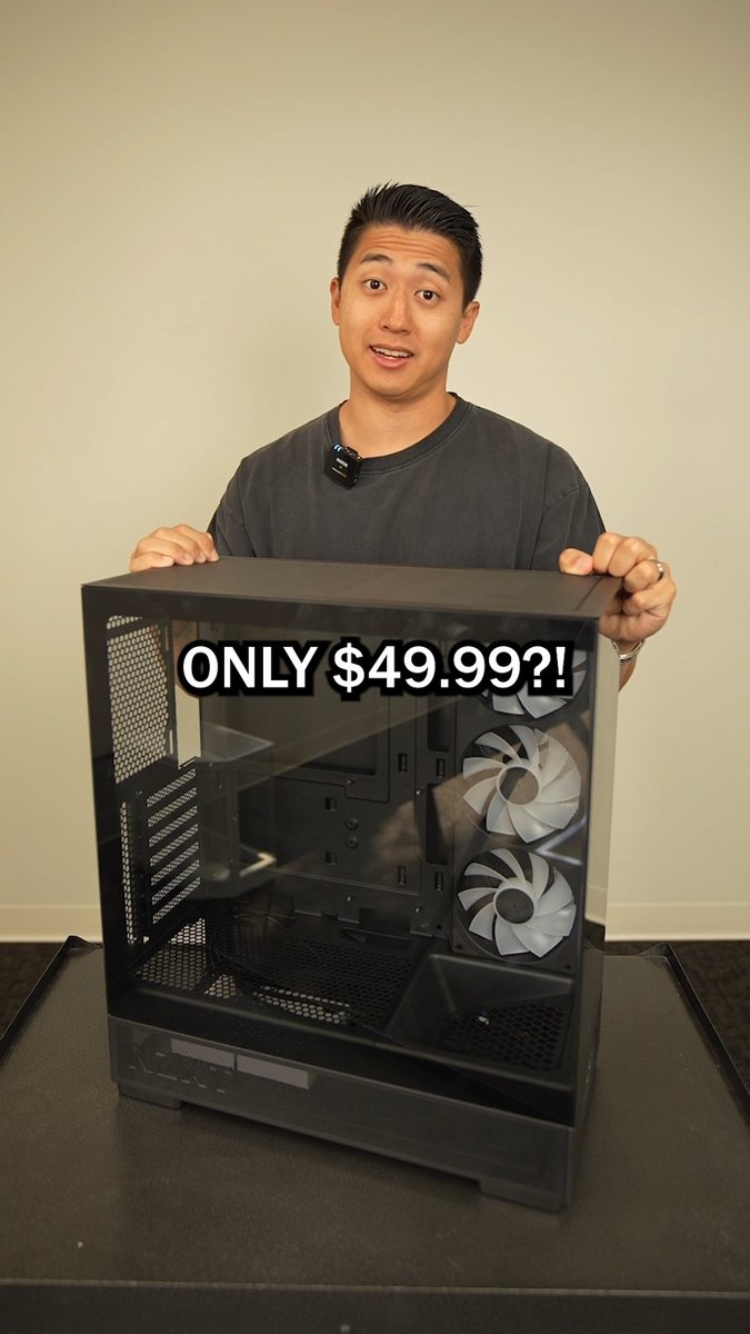 New NZXT S5 RGB for only $49.99! Link in bio.