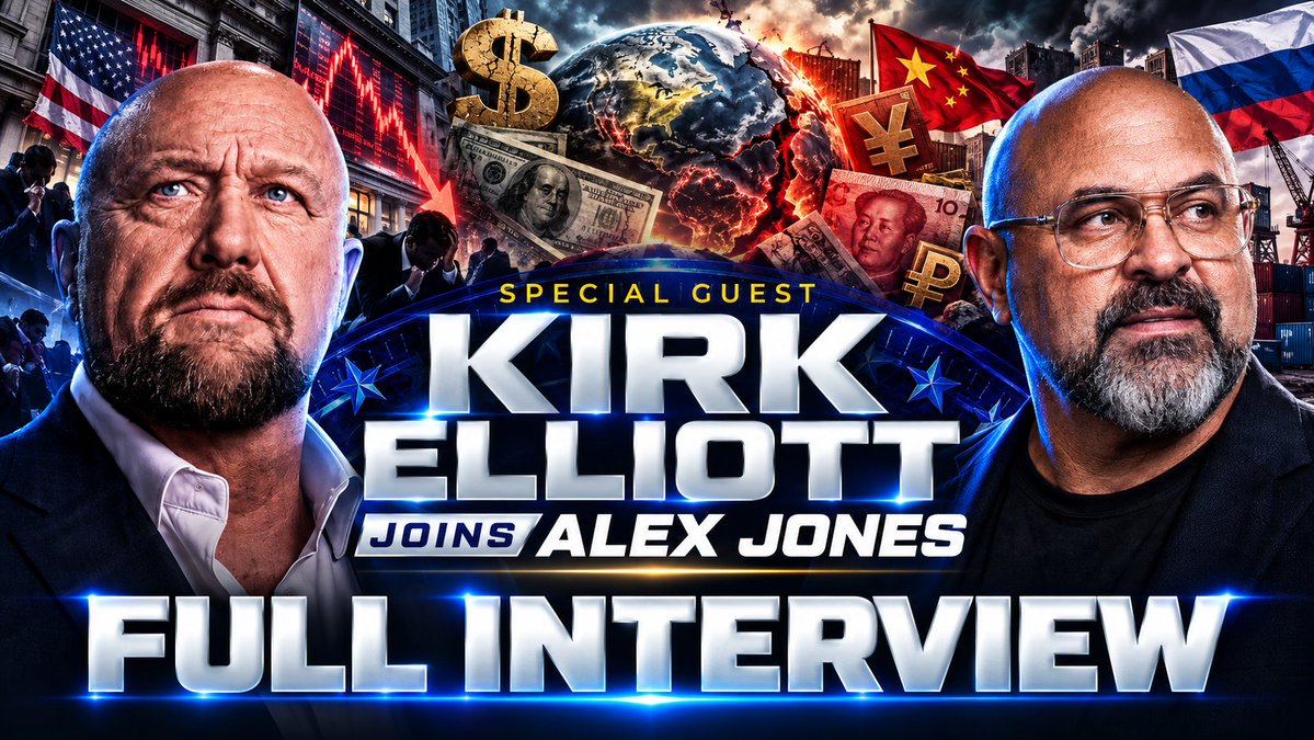 📉Is It Too Late For Trump To Turn It Around? Trump's Decision To Take Us To War Against Iran Is DESTROYING The US Economy & Has Handed The Democrats A Massive WIN! "We Have Reached A Point Of No Return!" A Global Depression Is Now Baked Into Every Future Scenario, Warns Respected Economist Kirk Elliott! OTHER TOPICS DISCUSSED: ➤Interest Rate & Oil Price Increases ➤Treasury Department Buying US Bonds ➤The Battle Between Treasury Sec. Bessent & Fed. Head Warsh ➤Silver Scarcity Triggering Increased Value ➤Why No One Trusts The West Anymore ➤US Dollar Weakening Worldwide ➤Physical Wars Turning Into The Currency Wars & MUCH MORE! KEPM Alex Jones Network