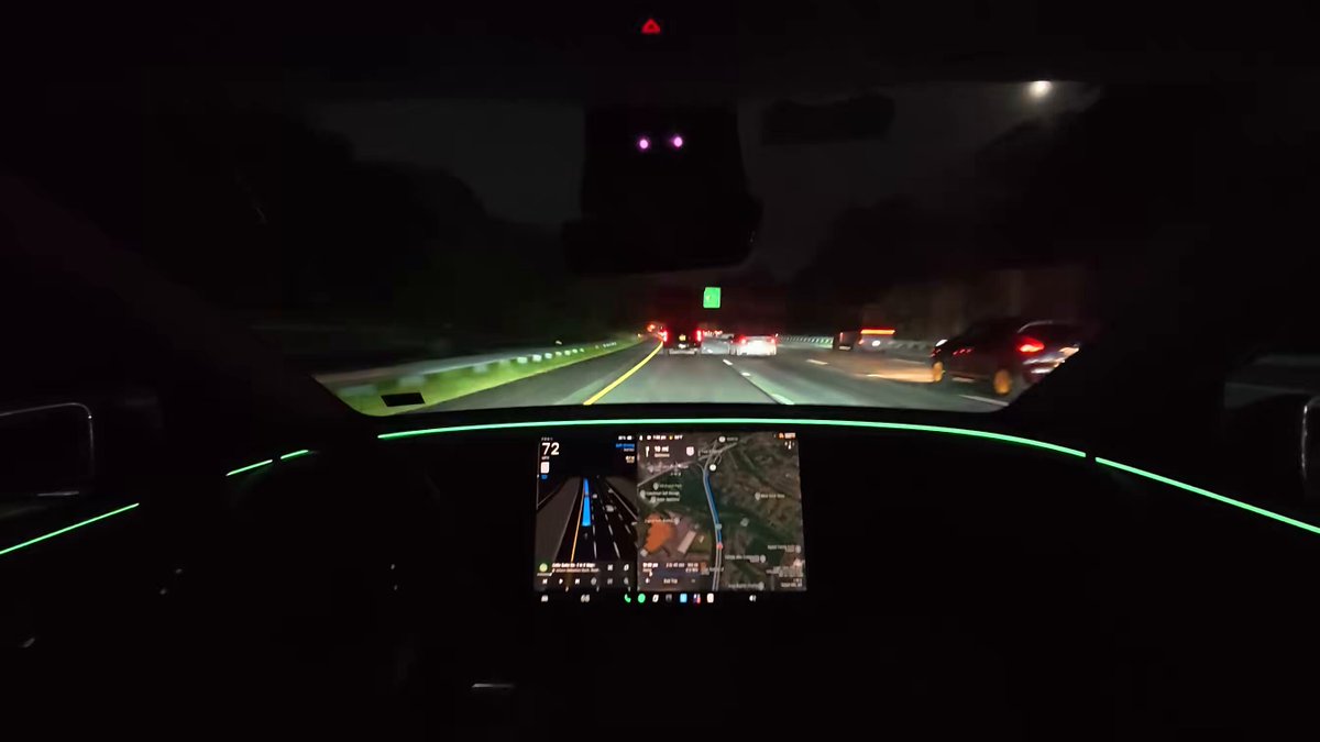 Just driving Grok Build on my MacBook from 150 miles away with my car while my car drives me home. Also classical music. We have arrived