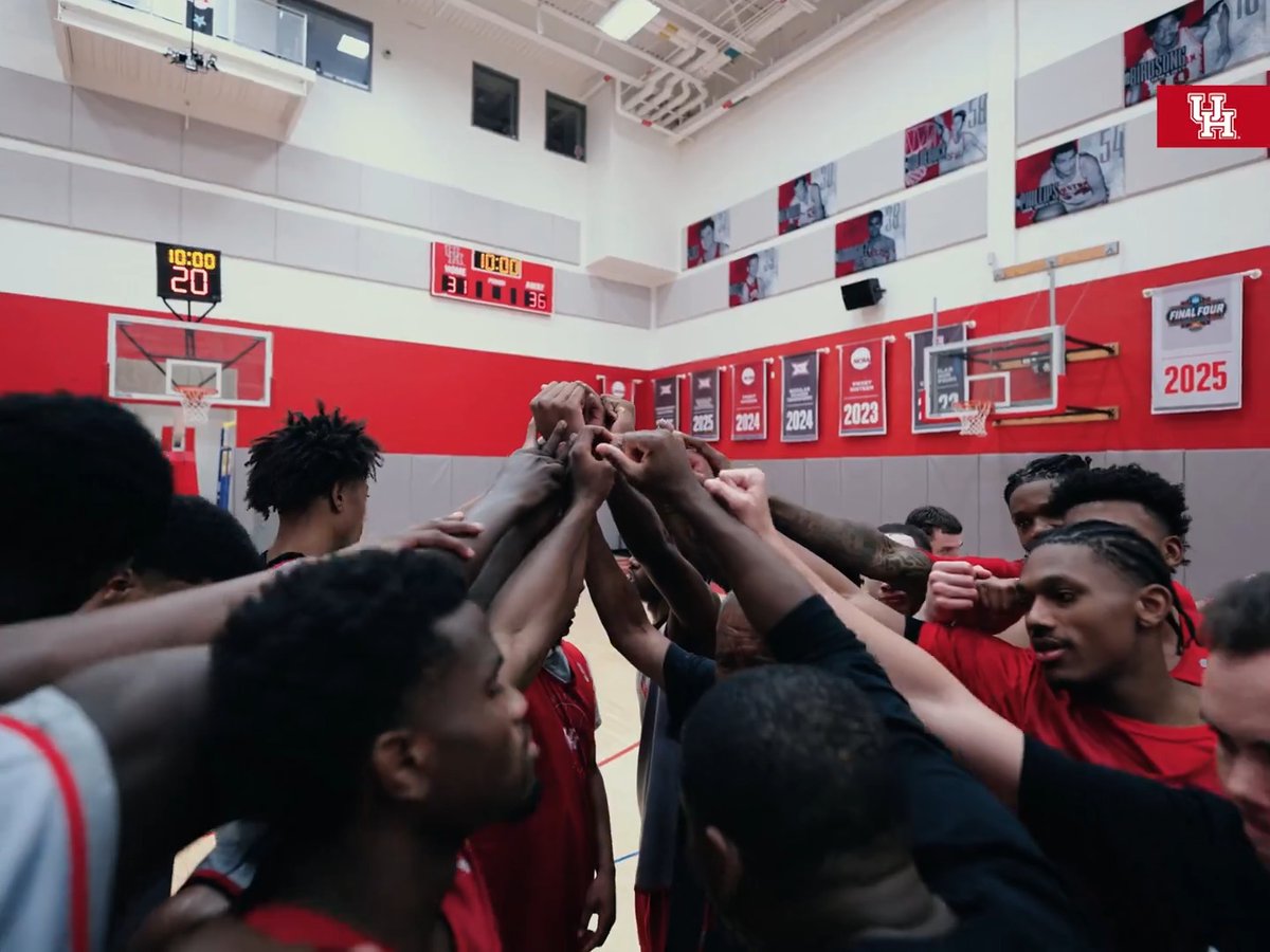 First practice. Full intensity. All Houston. #ForTheCity x #GoCoogs