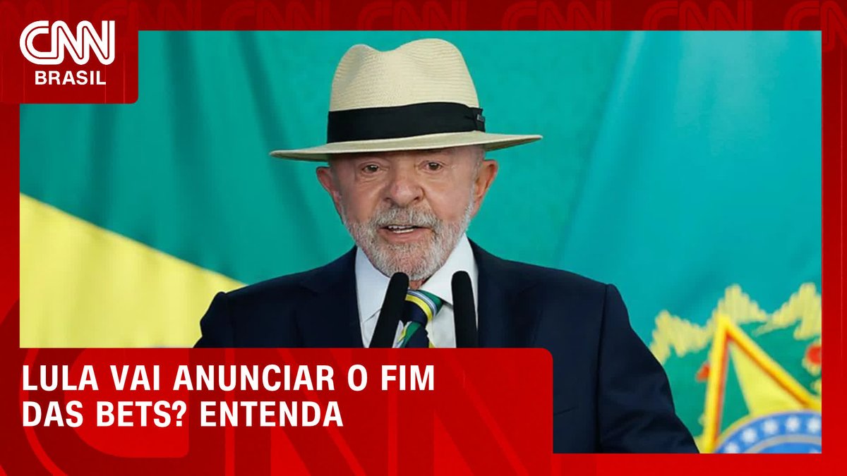 Por Jussara Soares → Lula deve anunciar o fim das bets nesta sexta-feira (25) em SP; assista #CNNPrimeTime