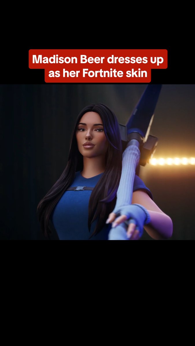 Madison Beer has always wanted to be in Fortnite, and now her dream has come true: