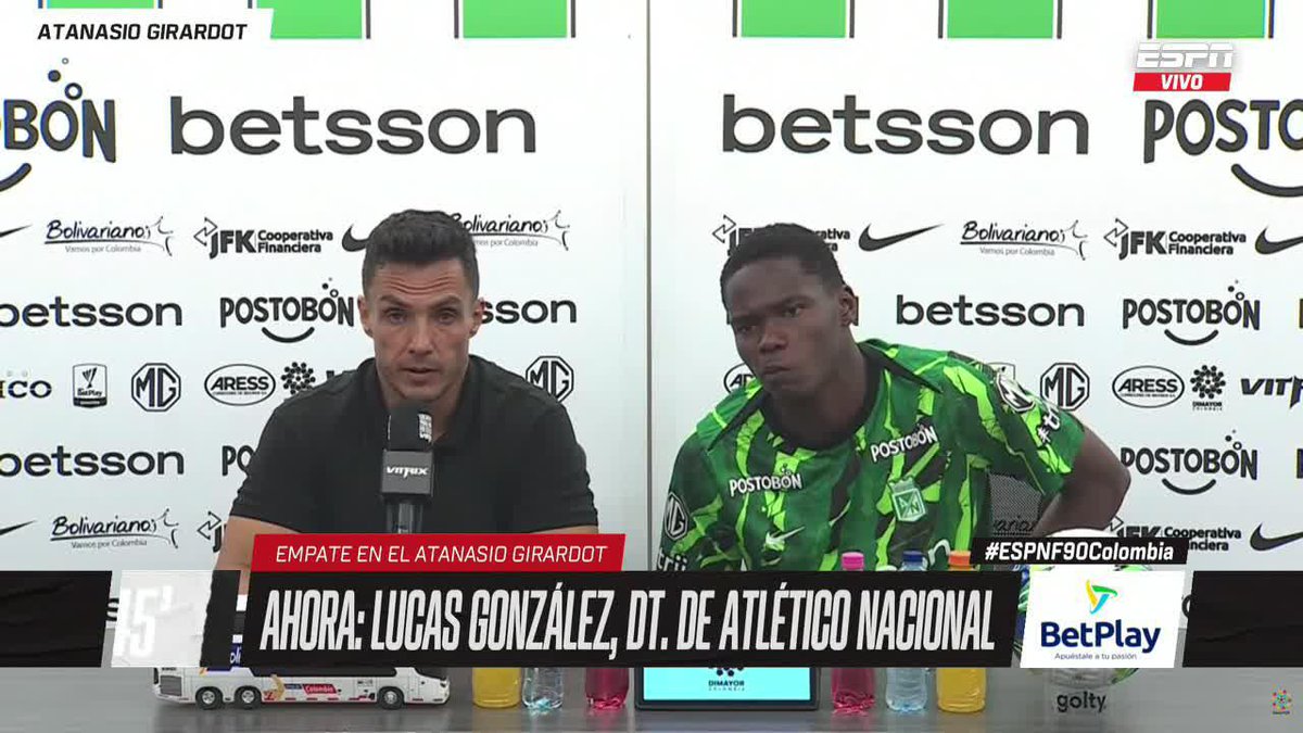 "A Marlos LO SACARON CON GOLPES del partido, el rival no tenía otra forma de pararlo" Lucas González y la "permisividad" del árbitro en el clásico Nacional vs. Millonarios 📺 Mira #ESPNF90Colombia por ESPN en el Plan Premium de Disney+ Latinoamérica