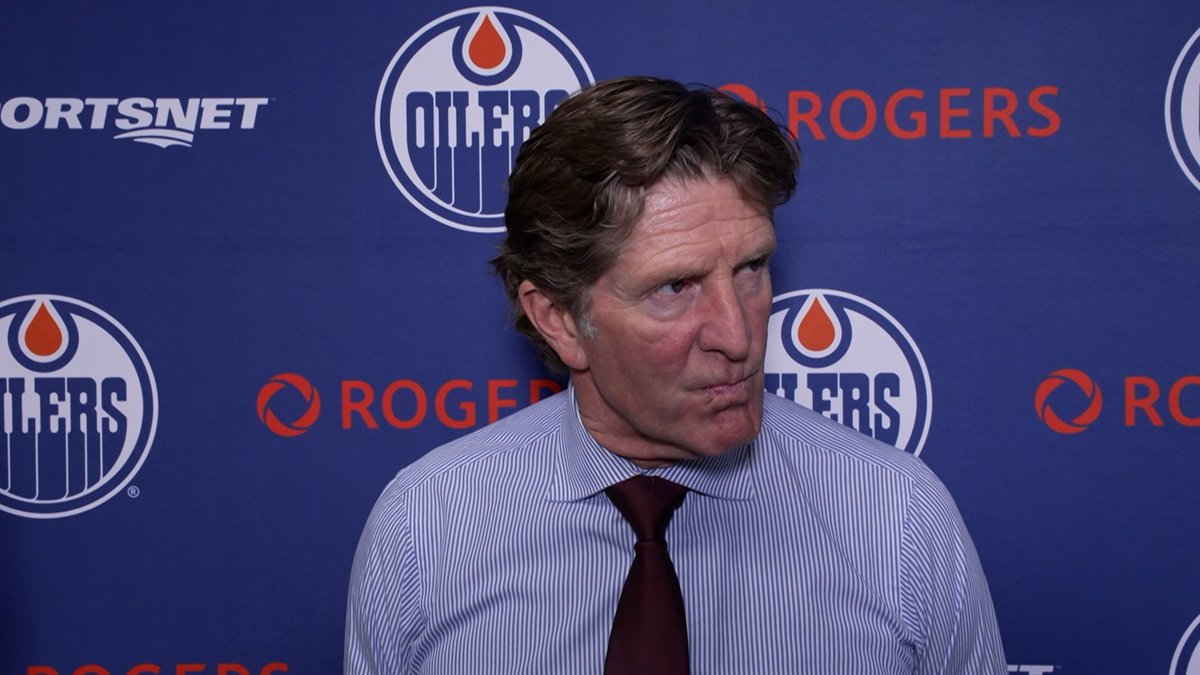 "Coming in, we're undermanned & outmatched. I thought our guys played with good determination... Worked real hard." Coach Babcock on an AHL-filled #Oilers lineup picking up the win over the Canucks. Enterprise | #LetsGoOilers