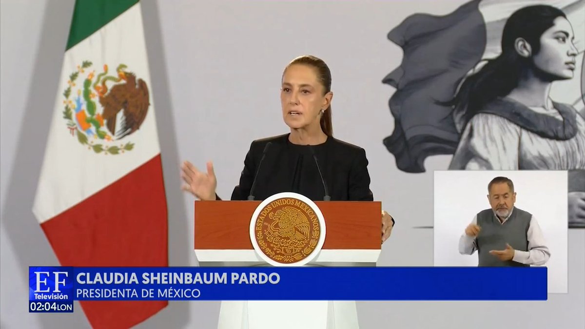 "¡Ya estarán contentos!" #ElFinancieroTV | La presidenta Claudia Sheinbaum (Claudia Sheinbaum Pardo) asegura que la Ley Antimemes busca sancionar solo cuando se haga uso del logotipo del gobierno para temas comerciales. 📺: Juan Carlos Barajas