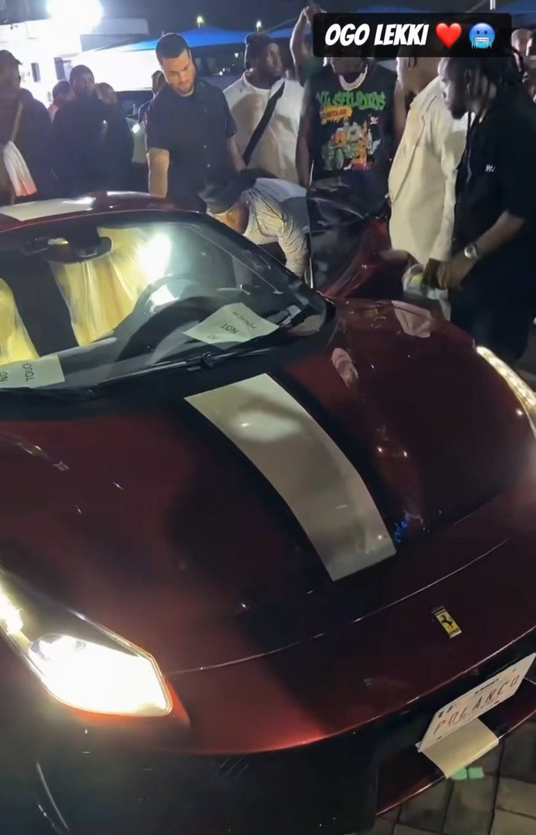 BURNA BOY WANTS TO BUY ANOTHER FERRARI? 😳 ODOGWU YOU NEED A BIGGER GARAGE! 😂