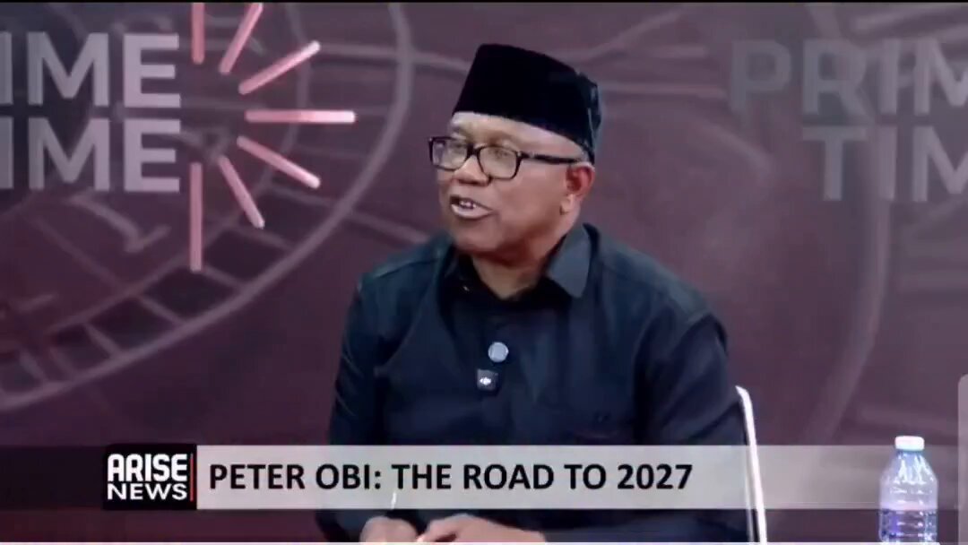 I'm the only presidential candidate who has traveled to countries that have succeeded, Egypt is doing well in power, I've gone there, Indonesia is doing well, I have gone there. I will be in charge, children can't be in the bush and I will be outside the country, we will be in the bush together- Peter Obi