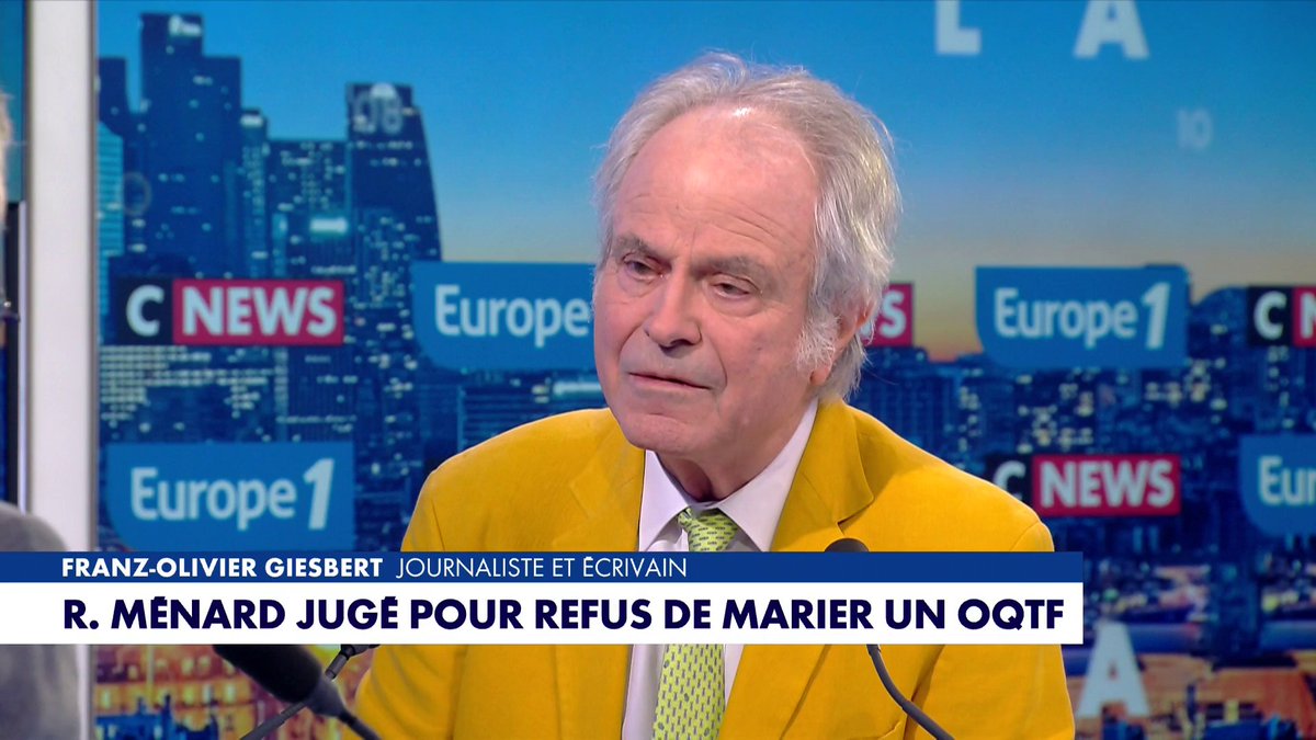 «Tiens bon, tous les Français sont avec toi» : le message de soutien de Franz-Olivier Giesbert, journaliste et écrivain, à Robert Ménard dans #LaGrandeInterview Toute l'info est à retrouver sur