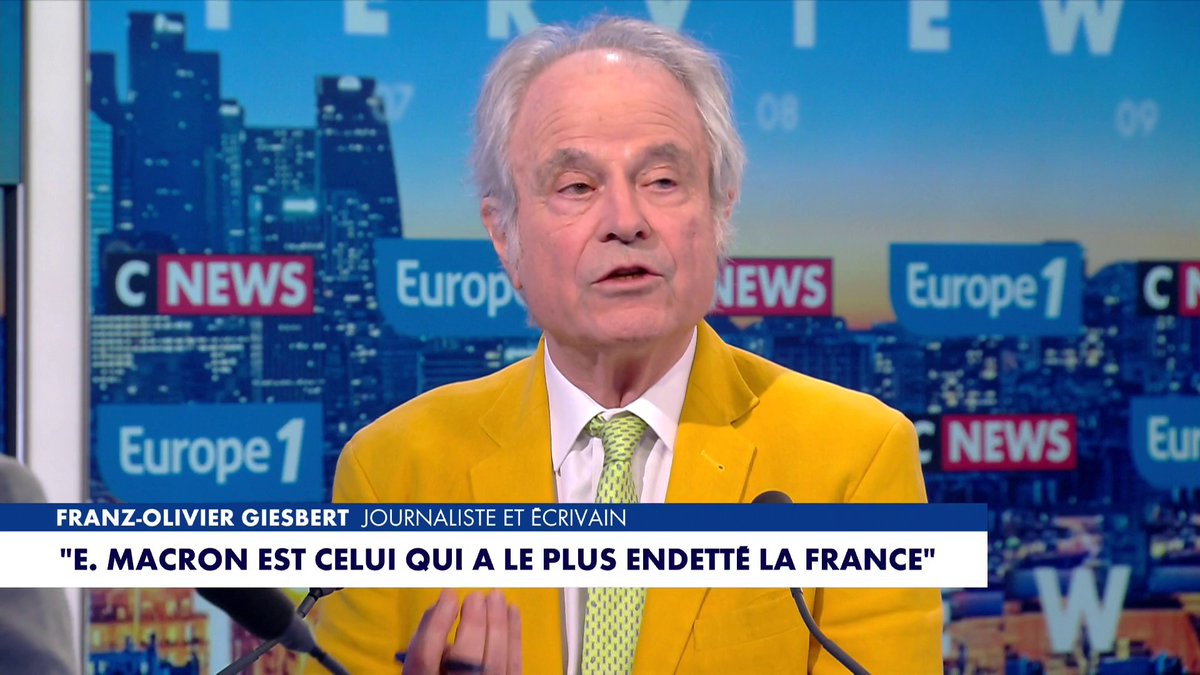 Franz-Olivier Giesbert : «Emmanuel Macron a beaucoup abîmé la France», dans #LaGrandeInterview Toute l'info est à retrouver sur