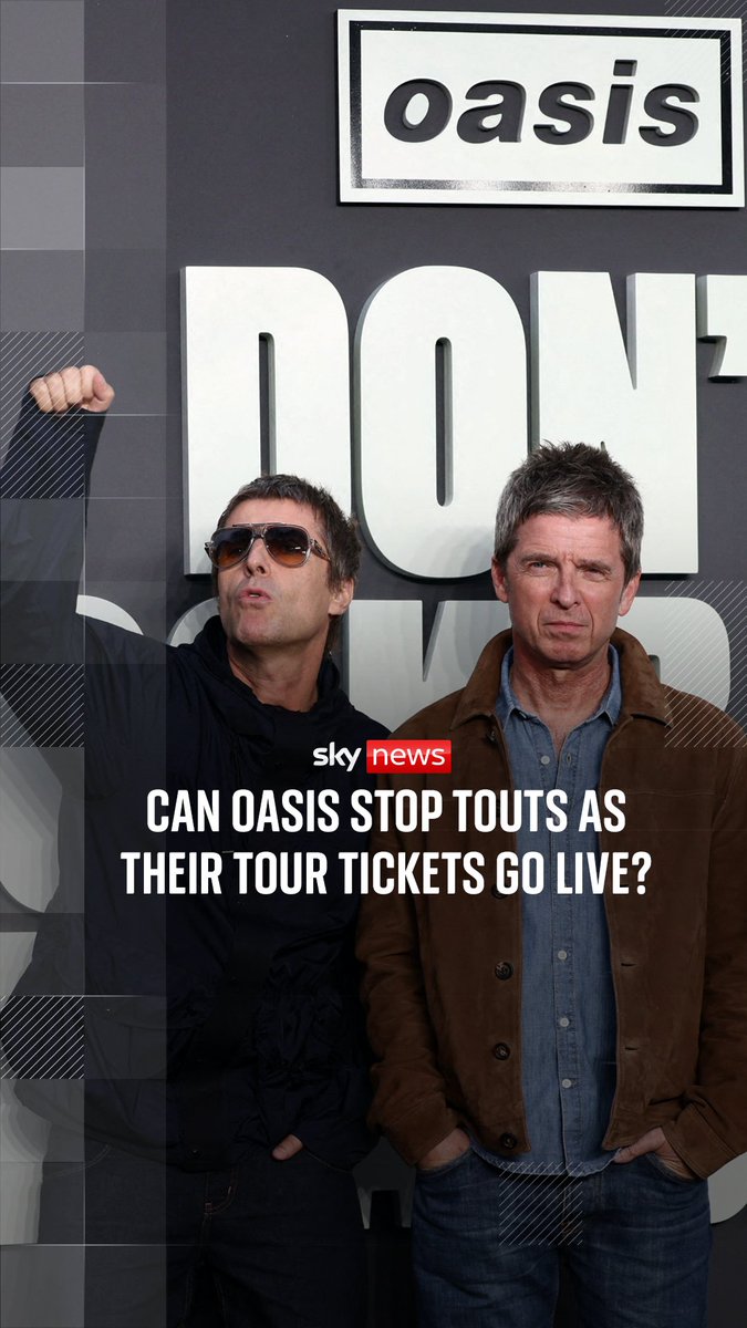 Oasis promised a crackdown on ticket touts. So how are resale sites already advertising tickets before fans have had the chance to buy them? Sky's Katie Spencer speaks to one fan who paid £350 for two Oasis tickets through Viagogo last year - but her tickets were cancelled and refunded at 11pm the night before the gig.