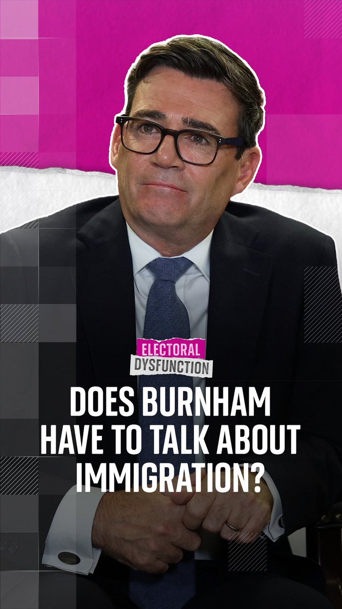 As 781 migrants arrived in small boats in a single day this week, does Andy Burnham need to make his position on immigration clearer? On this episode of Electoral Dysfunction Beth Rigby and Harriet Harman discuss what the prime minister needs to include in his speech at the Labour Party conference next week. Listen to the full episode ➡️
