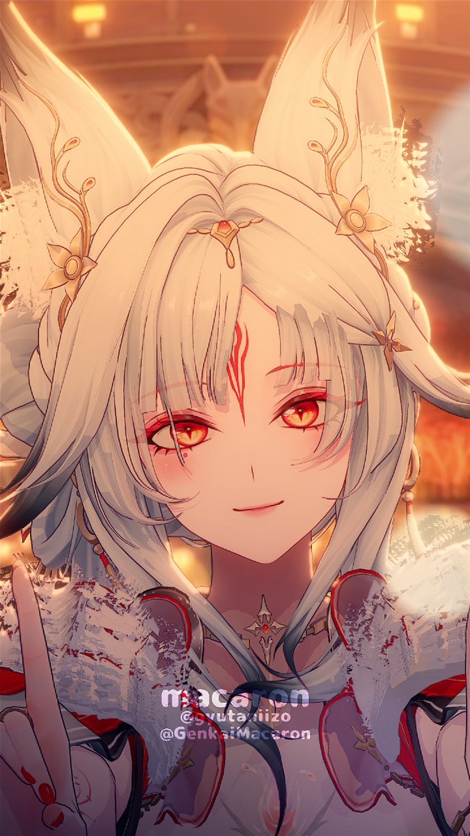 ꙳⋆✡︎📢 動画up .ᐟ.ᐟ🌟 ★━━━━－－－－ 心（シン）🦊清宵🎐穂穂（スイスイ）🦚／The Fox【鳴潮/MMD/WutheringWaves】 ★━－－－－ もうすぐ会えるね🎈o(＞‧̫＜)o #鳴潮 #WutheringWaves