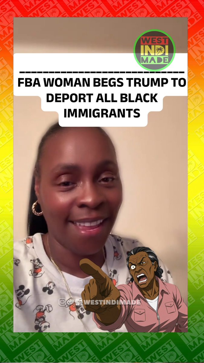 fba woman begs trump to deport all black immigrants 🤦🏽♂️