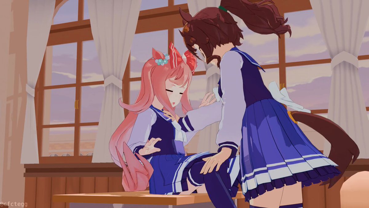 practice anim #18 #digipama posting again 🤤🤤🤤🤤🤤🤤🎀⛳️🤤🤤🤤🤤🤤 ok now i go lock in for exams this week #umamusume