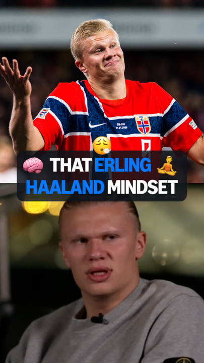 The Erling Haaland mindset 🧘 Watch 'Haaland Conquers England' on Viaplay, available on Prime Video 🎥
