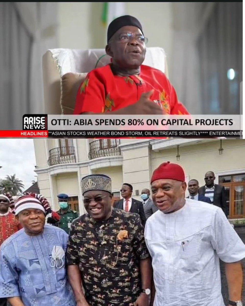 “If I go back to the debt left by the past government, some people will unfortunately be affected. I inherited a debt of ₦191.2 billion, but I have been able to pay almost 75% of the debt. How I was able to do this was by reducing the cost of governance by 20%, because that was a major problem.” — Abia State Governor, Alex Otti, speaking this morning on Arise TV.